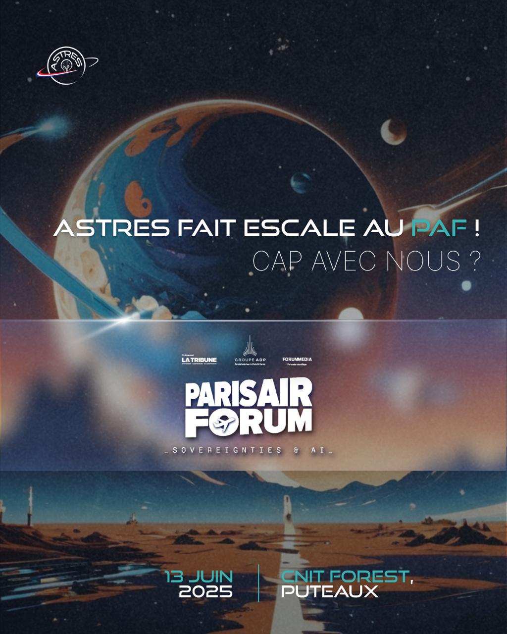 ASTRES au Paris Air Forum 2025